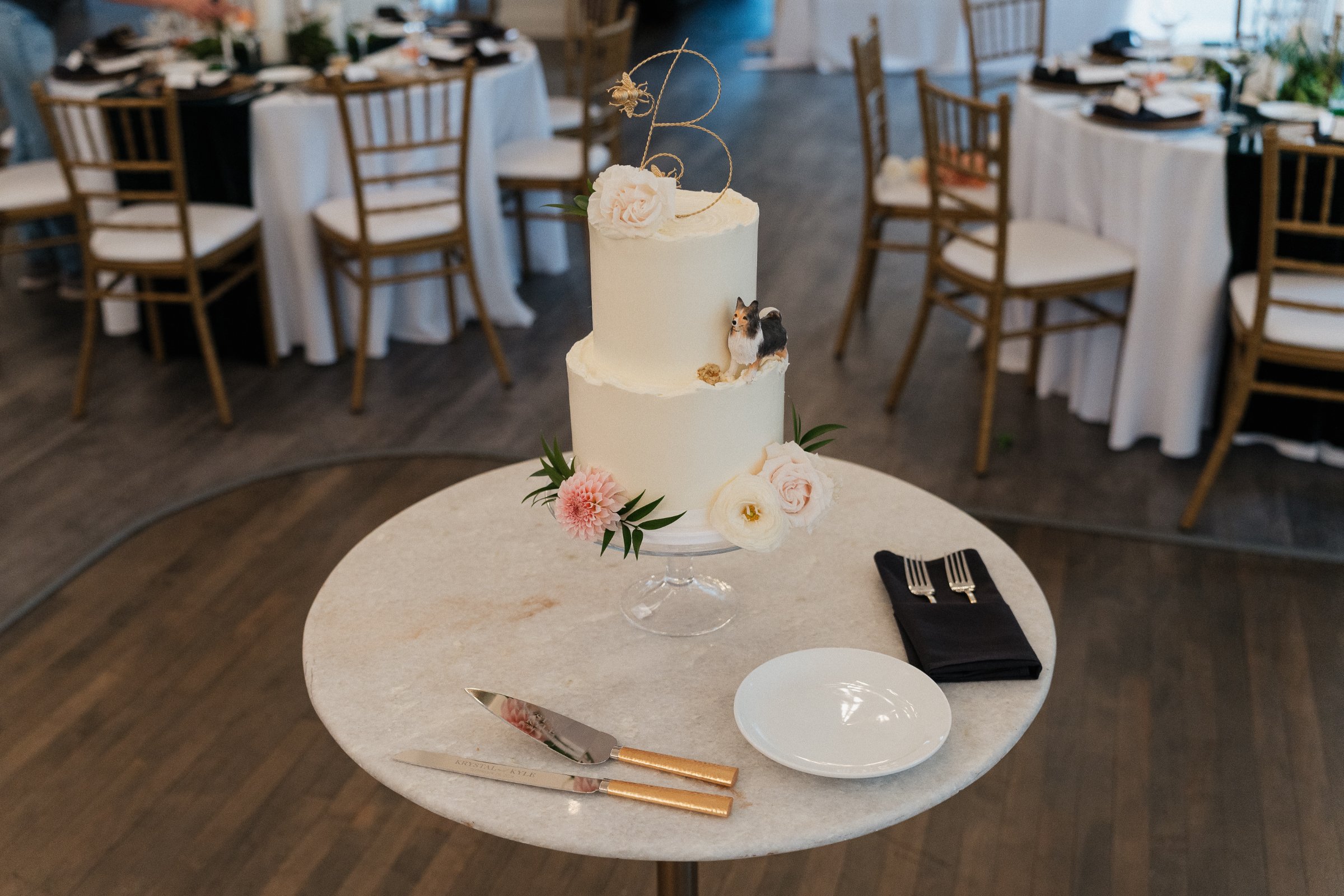 Vintage Glamour Wedding in Northwest Indiana wedding photo