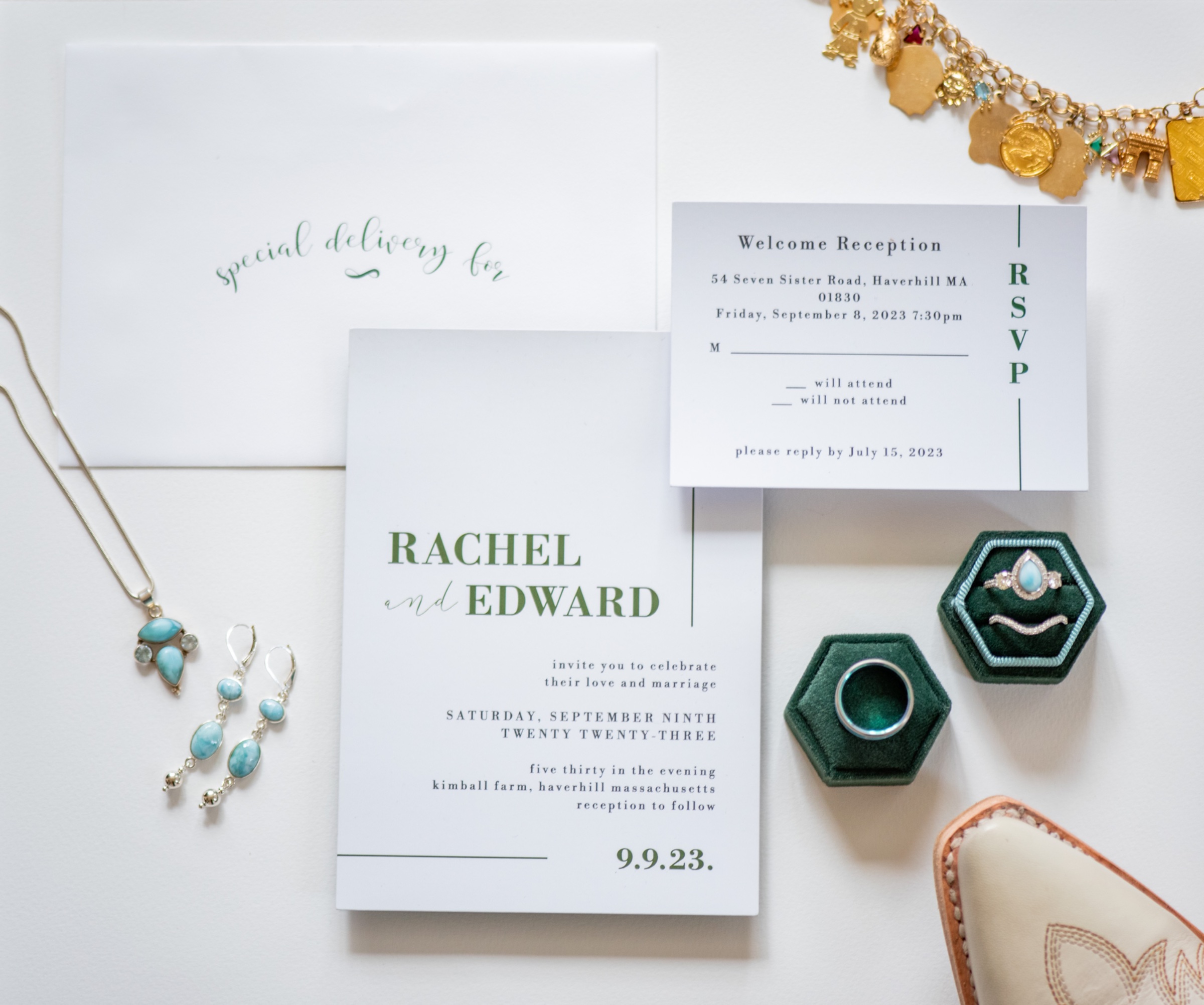 Simple Field Wedding wedding photo